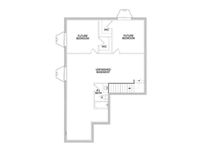 Optional Basement Floor Plan