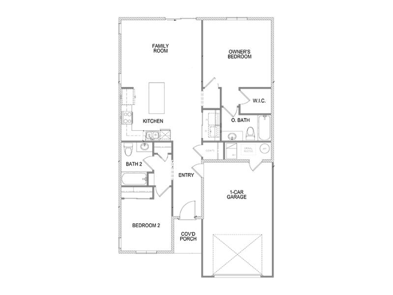 Main Level Floor Plan
