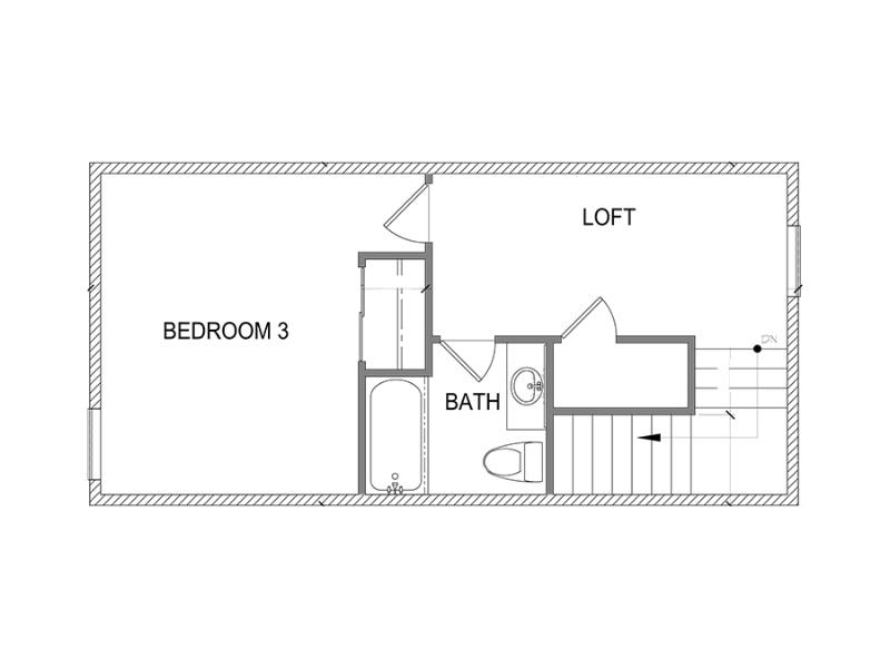 Opt. Upper Level Floor Plan